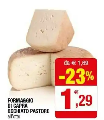 Iperal Formaggio Di Capra Occhiato Pastore offerta