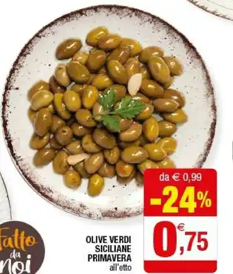Iperal Olive Verdi Siciliane Primavera offerta