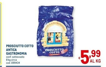 Metro Prosciutto cotto offerta