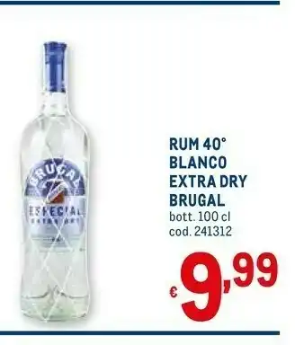 Metro Blanco Rum offerta