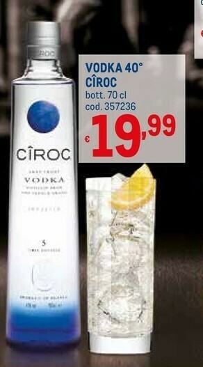 Metro Vodka offerta
