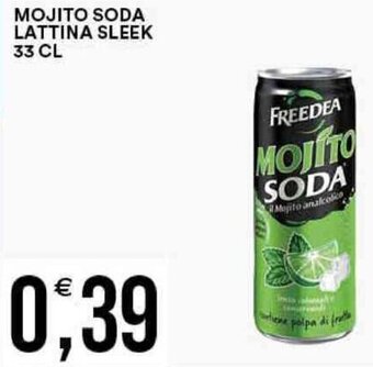 MOJITO SODA LATTINA SLEEK 33 CL