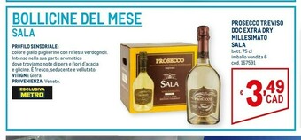 Metro Millesimato Prosecco offerta