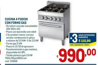 Metro Forno offerta