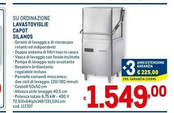 Metro Lavastoviglie offerta