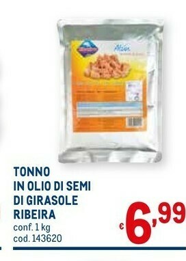 Metro Ribeira Tonno offerta