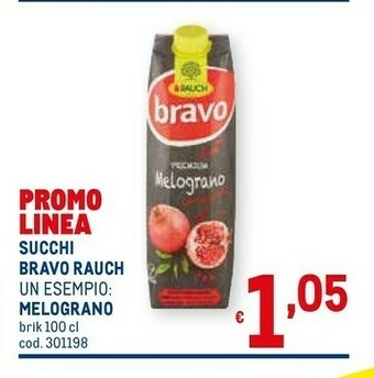 Metro Bravo Succhi di frutta offerta