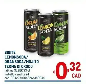 Metro Crodo Bevande analcoliche offerta