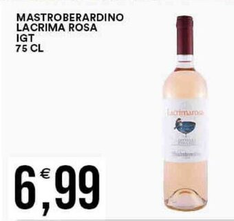 MASTROBERARDINO LACRIMA ROSA IGT 75 CL
