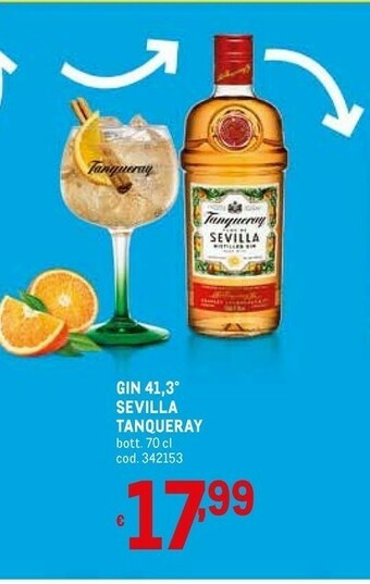 Metro Tanqueray Gin offerta