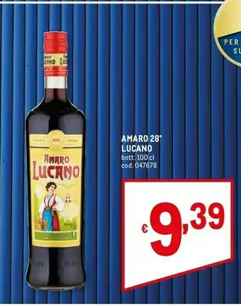 Metro Lucano Amaro offerta