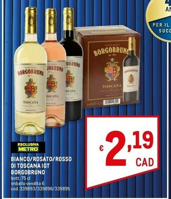 Metro Chianti offerta