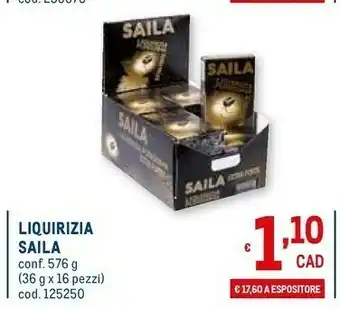 Metro Saila Cioccolato offerta