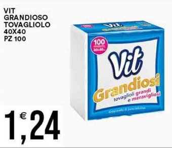 VIT GRANDIOSO TOVAGLIOLO 40X40 PZ 100