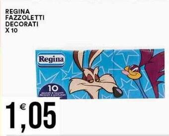 REGINA FAZZOLETTI DECORATI X 10