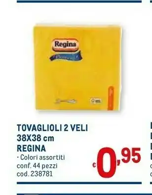 Metro Regina Pellicola Trasparente offerta