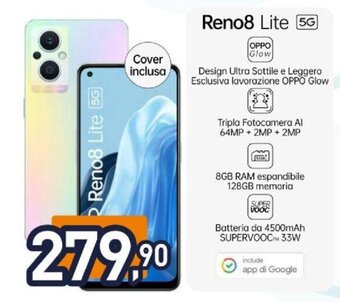 Unieuro Oppo Reno8 Lite 5G offerta