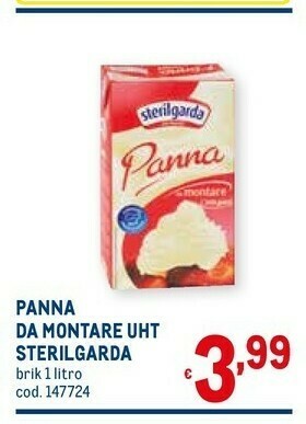 Metro Sterilgarda Panna offerta