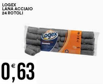 LOGEX LANA ACCIAIO 24 ROTOLI