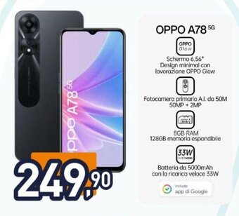 Unieuro OPPO A78 5G offerta