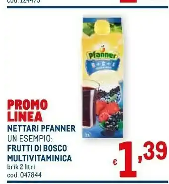 Metro Pfanner Succhi di frutta offerta