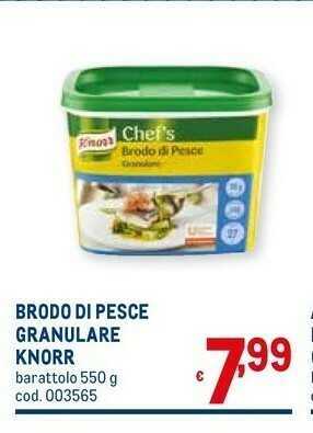 Metro Knorr Brodo offerta