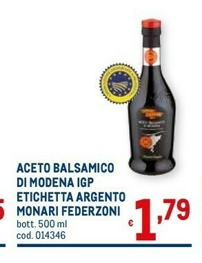Metro Casa Modena Aceto balsamico offerta