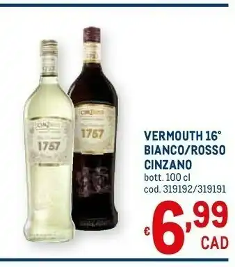 Metro Vermouth Spumante offerta