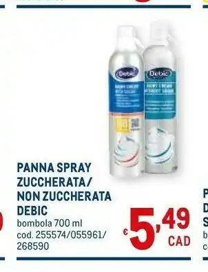 Metro Sterilgarda Panna offerta