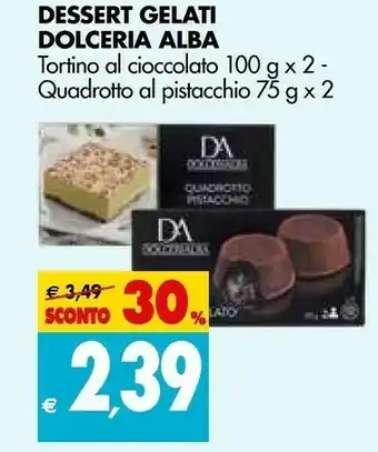 Tigros Alba Dessert Gelati Dolceria offerta