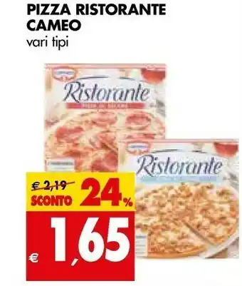 Tigros Cameo Ristorante Pizza offerta