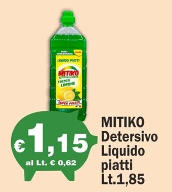 MITIKO Detersivo Liquido piatti Lt.1,85