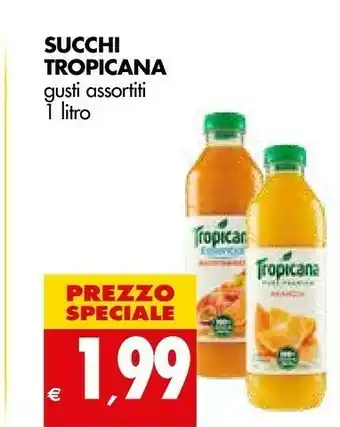 Tigros Tropicana Succo Di Frutta Al Gusto 1000 G(ml) offerta