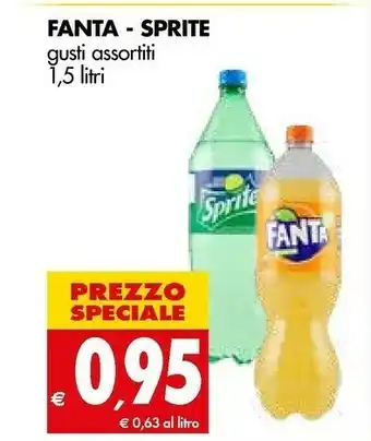 Tigros Fanta Sprite offerta