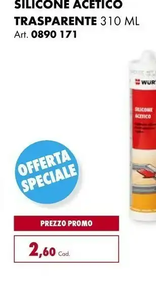 Silicone Acetico Trasparente