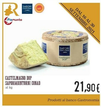 Conad Superstore Sapori & Dintorni Conad Castelmagno DOP offerta