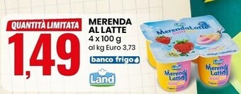 Land merenda al latte