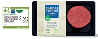 Conad Superstore Conad Sapori & Dintorni Battuta Di Piemontese Percorso Qualita offerta