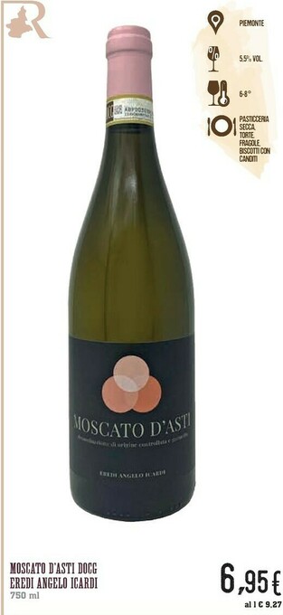 Conad Superstore Fredi Angelo Icardi Moscato D'asti DOCG offerta