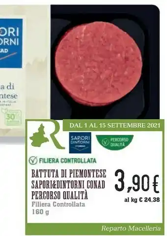 Conad City Conad Sapori&dintorni Battuta Di Piemontese offerta