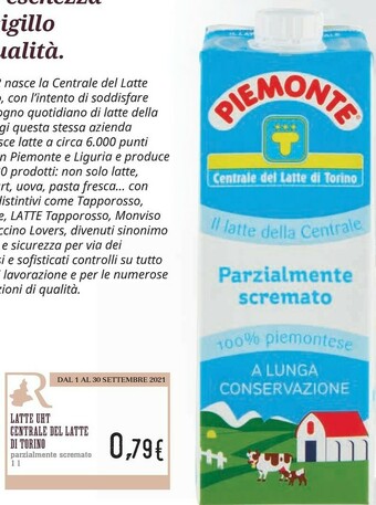 Conad Centrale del latte di torino Il Latte Della Centrale A Lunga Conservazione offerta