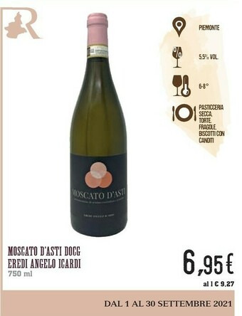 Conad Eredi Angelo Icardi Moscato D' Asti offerta
