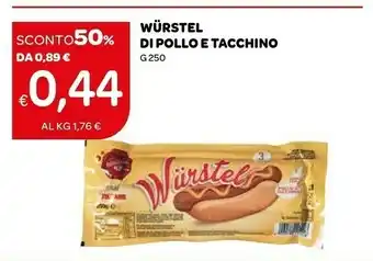 Ekom Wurstel di pollo offerta