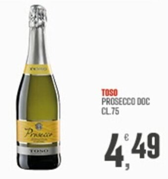 Marketpiù TOSO PROSECCO DOC CL.75 offerta