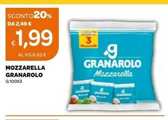Ekom Granarolo Mozzarella offerta