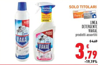 Conad LINEA DETERGENTE VIAKAL offerta