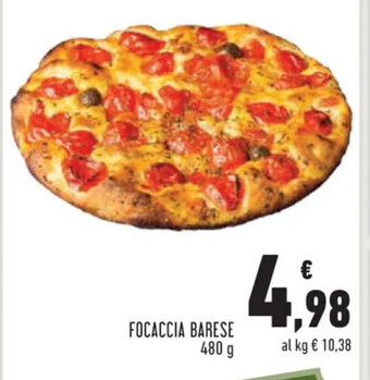Conad FOCACCIA BARESE 480 g offerta
