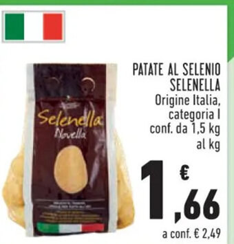 Conad PATATE AL SELENIO SELENELLA 1,5 kg offerta