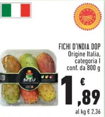 Conad FICHI D'INDIA DOP 800 g offerta