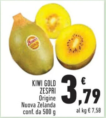 Conad KIWI GOLD ZESPRI 500 g offerta